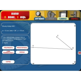 Didakta - Geometria 1 - Zadania konstrukcyjne - instalacja sieciowa 20PC/40PC/60PC