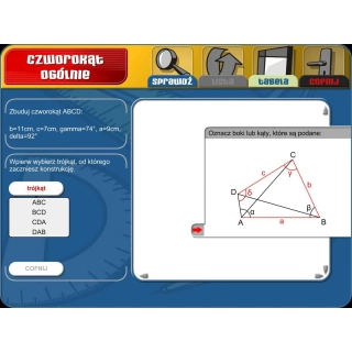 Didakta - Geometria 1 - Zadania konstrukcyjne - instalacja sieciowa 20PC/40PC/60PC